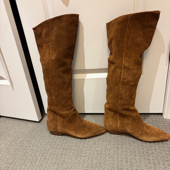 Steve Madden cognac ladies boots size 8.5 - Picture 1 of 4